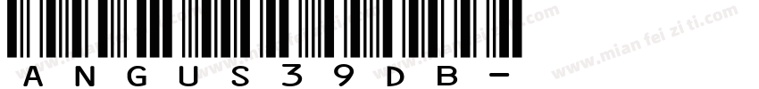 Angus 39 DB字体转换